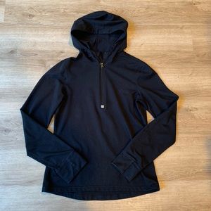 Zella half zip hooded jacket